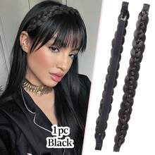 2 件彩色接发夹，混合银色金属丝，合成二合一彩虹假发，节日派对亮点，女士耐热日常佩戴，24 英寸 - 彩色 - 查看 13