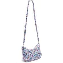 Cotton Frannie Crescent Crossbody Purse - CloudVineMultiRecycledCotton - View 2