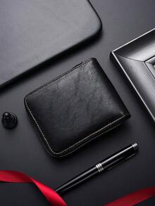 New Men's Short Wallet, Multi-Card Slots Bifold Coin Purse, Minimalist Fashion Wallet Card Holder - Multicolor - View 11