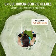 Pelota de parachoques inflable (1 unidad), 1,2 m (4 pies) de cuerpo, para adolescentes, 0,8 mm de grosor, de PVC, para hámster humano, para jugar en equipo al aire libre, juguetes para jardín, patio y parque - 1,2 m (4 pies) transparente - Ver 4