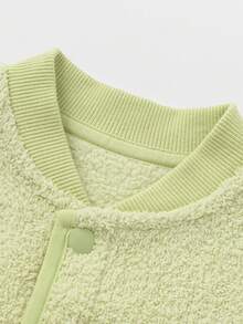 Balabala BalaOne 儿童男女通用抓绒家居服，2025 冬季款，保暖柔软 - 綠色調 - 查看 6