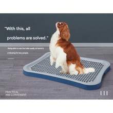 1pc Cat Litter Box, Pet Dog Toilet, Dog Toilet, Pet Toilet, Urine Basin, Urine Tray, Sand Basin, Medium, Large, Small, Dog Designated Defecation Basin, Suitable For Pet Defecation, Pet Toilet Supplies