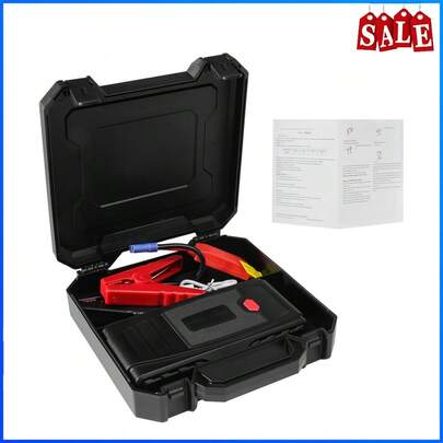 GEARZAAR Car Power Bank Emergency 30000mAh Usb Battery Charger Car Jump Starter 12v