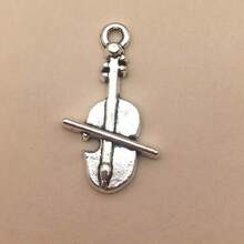 Colgante de joyería de liga, accesorios de collar y pulsera, tono de instrumento musical​​Colgante Le Symbol - 10793-1,2 g - Ver 9