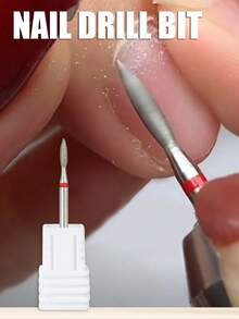 Nail Drill Bit,Nail Drill Bits,Flame Cuticle Drill Bit Professional Rhinestone Nail Drill Bit Salon Manicure Nail Tools Acrylic Professional,Nail Drill Bit Gel Removal,Manicure Nail Salon Supplies,Nail Art Tools - Multicolor - View 1