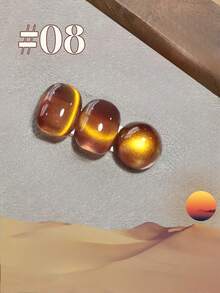 10ml Esmalte de uñas de gel efecto ojo de gato dorado con 8 colores de atardecer dorado, luz dorada y efecto de cuentas de vidrio para uñas de otoño/invierno, blanqueamiento y magia del dinero, para uñas amarillas, verdes, naranjas y de Navidad