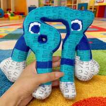 以史迪奇为灵感设计的可爱毛绒娃娃 67，柔软玩偶，儿童生日礼物 - 彩色 - 查看 6