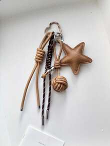 1件夏季手工DIY钥匙扣挂绳钥匙扣吊坠链包包饰品派对小礼物，派对钥匙扣礼品套装 - 彩色 - 查看 14