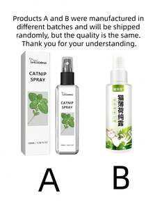 Catnip Spray Helps Relieve Cats' Anxiety, Enhance Their Vitality And Health. Catnip Spray, Long-Lasting Fragrance, Chewable Rope, Scratch-Resistant, Increases Pets' Vitality. Fun Mint Spray, Catnip Spray, Scratch Spray, Transparent Cat And Kitten Behavior Spray.