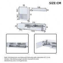 Television Stands & Entertainment Centers - White - View 2