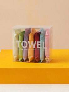 14Pcs/Box Compressed Towels Portable Disposable Mini Compressed Towels Travel Portable Package Face Towel,Travel Non-Woven Facial Towels Water Wipes Outdoor Wet Wipes Candy Towels, Compressed Towels Used Easy To Carry On Business Trips, Clean And Hygienic, Enough For The Whole Family To Use When Traveling On Holidays,Travel, Camping, Hiking, Sport, Beauty Salon,Compressed Small Square Towel Travel Accessories Bathroom Accessories, Bathroom Accessories - Multicolor - View 2