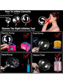 10 piezas de globos LED con olas flotantes, adecuados para decoración de bodas, decoración de fiestas de cumpleaños, decoración de banquetes y decoración del dormitorio del hogar, sin batería requerida, accesorios para globos, globos de cumpleaños - Blanco - Ver 12