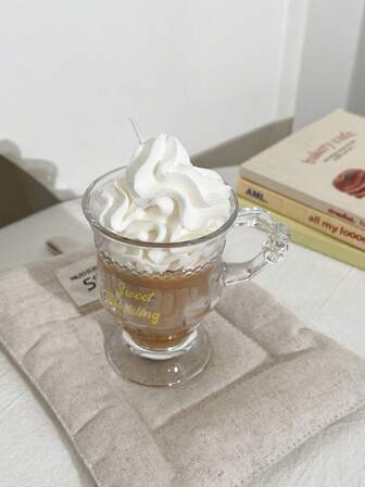 1pc Candle In Tin, Creative Handmade Candle, Romantic Atmosphere Decor, High-End Photoshoot Prop, Suitable For Holidays, Festivals, Valentine's Day, Ramadan, Easter, Mother's Day, Christmas, Halloween, New Year, Commemorative Gifts For Family And Friends