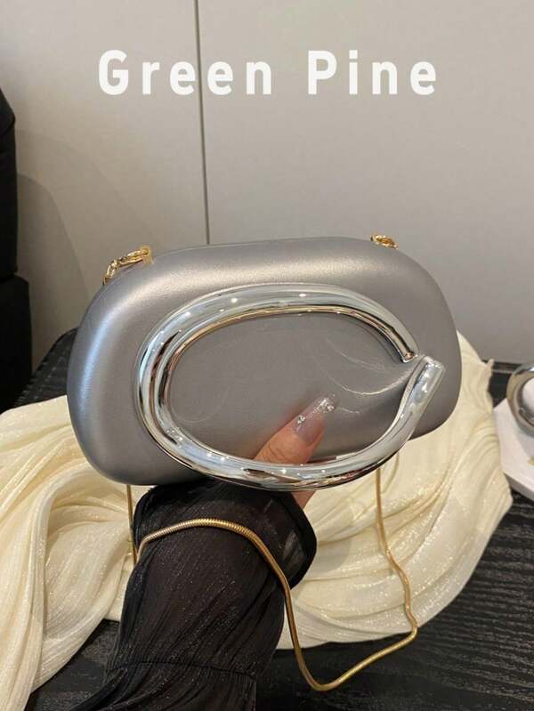 Clutch in pelle PU nera - Ideale per San Valentino, comoda e alla moda, borsa di moda, opzione di regalo personalizzata, accessorio 2025, stile chic per tutte le occasioni, sensazione di lusso a prezzo accessibile