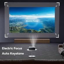 4K Projector Smart  35000LMS 1080P 5G WiFi Bluetooth Video Home Theater - 1 - View 5