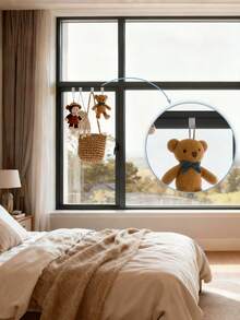 10/20个迷你透明塑料挂钩，可拆卸窗钩，可重复使用透明墙钩，适用于浴室/厨房毛巾、钥匙、派对装饰 – 免钻孔，防水