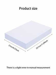 100张/50张A4白色/橙色复写纸，打印流畅，适用于日常打印、学习、办公、DIY、上班族、家庭等，多种颜色可选。 - 彩色 - 查看 4