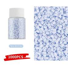 1000/2000 piezas - Juego de cuentas de fusión de 2.6mm, ideal para principiantes y aficionados de las artes y manualidades, joyería de cuentas creativa, material duradero, suministros de cuentas, diseñadores creativos, regalo perfecto para Halloween, Navidad, días festivos