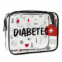 1/2pcs High Quality PVC Zipper Waterproof Toiletry Bag, Large Capacity Lightweight Travel Organizer, Easy To Wipe Clean Cosmetic Bag With Fade-Resistant Design, Approved For Daily Use And Travel, Toiletry Travel Bag, Baby Storage - Multicolor - View 21