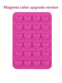 1/4/5 Pieces Silicone Phone Holder With Suction Cup, Suction Cup Silicone Phone Holder, Phone Suction Stand, Selfie Video Stand, Adhesive Phone Holder, No Residue, Universal Stand For Selfies And Videos Compatible With IPhone/Android, Desktop Accessory, Gift For Friends And Couples, Festival, Valentine's Day, Must-Have For Back-To-School. - Multicolor - View 13