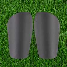 1 Pair Mini Master Football Shin Guards, Thickened, Unisex, Symmetrical Left & Right, Football Leg Protector, Wear-Resistant, Student Soccer Shin Pads - Symmetrical Light Plates - View 9