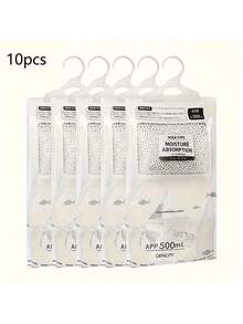 5PCS Large Dehumidifier Bag, Hanging Moisture-Proof And Mold-Proof Household Air Dehumidification Accessories, No Need To Connect The Electricity To Use, Dehumidifier Accessories