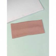 1pc Simple Knitted Headband, College Style Street Fashion Sports Headband, Pink/Black/White Multi-Color Options, Unisex, Can Be Used As Hair Accessory All Year Round Turban Headband Sweatband, School Stuff, College, Headbands Fall Winter Hair Band Hair Accessories For Women For Vacation Outfits Woman Elegant Scarf - 藕粉色 - 查看 3