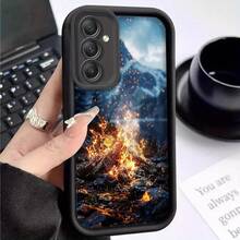 Funda protectora de silicona para teléfono  Galaxy S23 Ultra, S24, S25, S22+, y S20 FE Pro Plus 5G, con diseño Shanying Huozhao, a prueba de golpes y portátil. - Colores mixtos - Ver 3