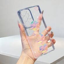 Funda de Teléfono con Diseño de Planeta y Estrellas Coloridas, Adecuada para Samsung Galaxy S22 S23 S24 S25 Plus Ultra EDGE FE, Cubierta Trasera Mate Antigolpes, a Prueba de Polvo y Golpes, Regalo Exquisito de Cumpleaños y Festividades, Funda de Protección Completa de Material TPU, Funda Antigolpes, Accesorios de Teléfono de Moda, Funda de Alta Calidad, Funda Resistente a los Arañazos, Usuarios de Smartphones, Compradores de Regalos - Colores mixtos - Ver 7