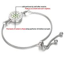 2026 New Aromatherapy Diffuser Products Tool Accessories Aroma Bracelets Stretchable Aromatherapy Essential Oil Diffuser Bracelet Adjustable Chain Perfume Oils Diffuser Bracelets For Men Women Couple Gifts - Silver - View 7