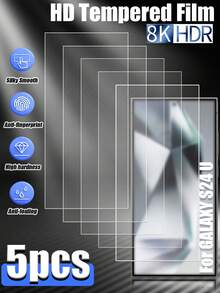 3 حزمة من واقي الشاشة من الزجاج المقسى فائق الوضوح، مقاوم للماء، متوافق مع جميع أغطية الهواتف، مضاد للبصمات، مضاد للسقوط، مضاد للخدش، مضاد للتصادم، التصاق فائق القوة، تغطية كاملة زجاج مقسى فائق النحافة، حساسية عالية وسلس بدون تأخير، سهل الحمل، طبقة هيدروفوبية وزيتية، متوافق مع Galaxy S21FE/S23FE/A54/A15/A31/A34/A35/A55/M53/M54/M55 - شفاف - مشاهدة 44