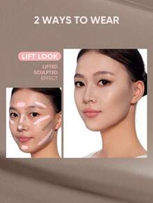 JUDYDOLL LIQUID CONTOUR & UNDER EYE BRIGHTENING DUO, Hydrating Highlighter & Brightening Concealer, Easy To Use For Makeup Beginners And Daily Commute, Gives Natural Flawless Look - #06 NÂU MÀU VỚI TÔNG MÀU ẤM ÁP - Xem 5