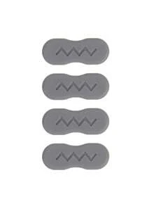 4pcs/Set Self-Adhesive Toilet Seat Bumpers, Non-Electric Cushioning Pads For Enhanced Comfort, Easy Installation Toilet Accessory Bathroom Bathroom Accessories Bathroom Tools - Multicolor - View 13