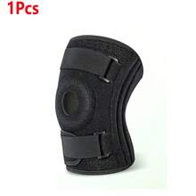 1 pieza Rodillera extra grande ajustable para mujeres y hombres de talla grande - Negro - Ver 7