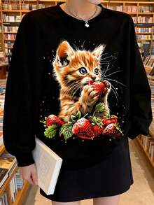 Women T-Shirts - Black - View 1