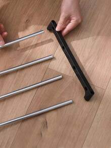 1-Piece Set Of Four Layer Metal Shoe Rack, Multi-Layer Storage, Easy To Assemble, Suitable For Slippers, Daily Shoe Organization, Making The Entrance Bedroom Clean And Orderly, Home Storage Tools, Bedroom Supplies, Furniture Decoration, Shoe Storage, Shoe Storage, Shoe Rack - Multicolor - View 9