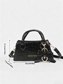 Women's Crossbody Bags, Shoulder Bags, Classic Handbags, Cute Women's Handbags/Shoulder Bags And Stylish Bow Charm Designs. - Multicolor - View 8