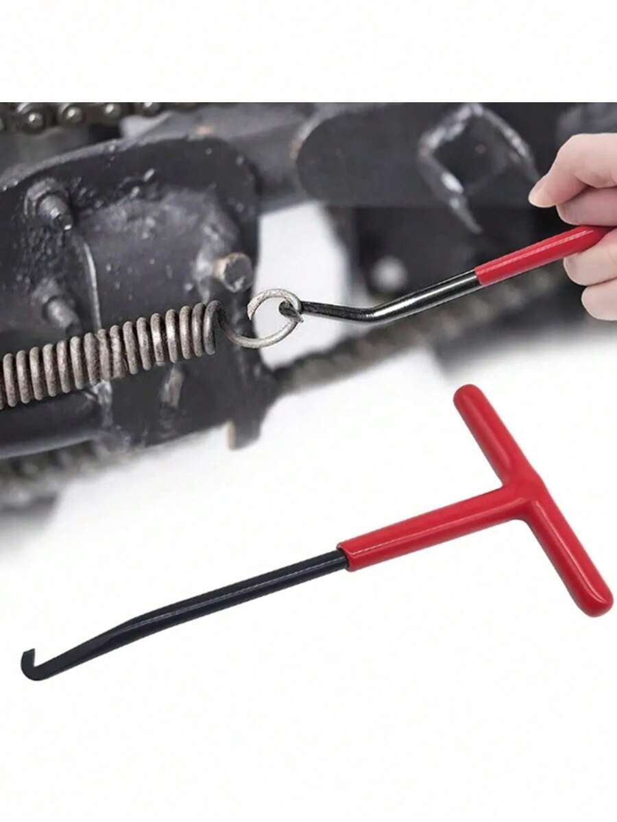 T-Shaped Exhaust Pipe Spring Disassembly And Assembly, Pull Hook, Pull Spring Hook, Motorcycle - Multicolor - View 1