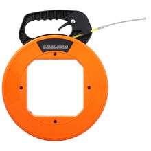 Fish Tape, 200 Ft, 3/16-Inch, Fiberglass Wire Puller With Optimized Housing And Handle, Easy-To-Use Cable Puller Tool, Flexible Wire Fishing Tools For Wall And Electrical Conduit, Non-Conductive - 3/16 Inch 200ft - View 8