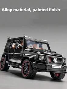 1pc Car Model, Made Of Alloy With Painted Finish, Realistic Design, Equipped With Sound And Light Effects, Doors Can Be Opened, Includes A Display Stand, Suitable For Bedroom Or Living Room, An Ideal Gift For Children On Holidays Or Birthdays.(The Perfect Ideal Gift For Your Boyfriend On Valentine's Day) - Nhiều màu - Xem 5