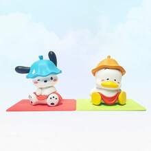 Miniso Sanrio Characters Sauna Theme Blind Box, Kawaii Cartoon Image Design, Small And Exquisite For Easy Display,Perfect For Desktop Decoration And Collection,Perfect Gift For Fans (1 PC Random Delivery) - Multicolor - View 5