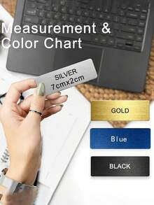 Etichetă magnetică personalizată | Suport pentru card de identitate, disponibile în mai multe culori, potrivit pentru birou, școală și identificare corporativă, suport drăguț pentru card de identitate - Multicolor - Vizualizare 3