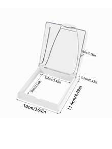 1pc 86 Type Adhesive Waterproof Outlet Box, Bathroom Waterproof Switch Cover, Outlet Cover, Plug Water Protection Box, Fish Cover, Bathroom, Kitchen, Low Position Anti-Electric Shock Safety Cover - Multicolor 5 - View 11