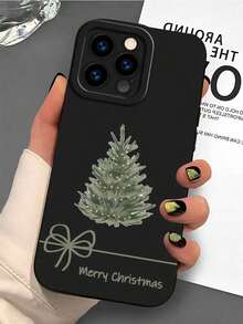 Funda navideña para phone 17 Pro Max con diseño de árbol de Navidad. Compatible con phone 17, 16, 15, 14, 13, 12, 11, Pro Plus y 25/24/23/22/ULTRA/PLUS/FE. Resistente y con una textura refinada. Esta es una funda para teléfono hecha a medida, con un diseño moderno y elegante. - Multicolor 2 - Ver 6