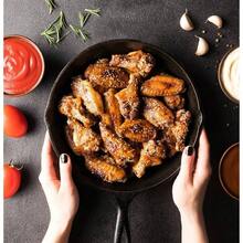 Cast Iron Skillets 3 Piece Set, Chefs Pan, Pre Seasoned Cast Iron Skillets, 6, 8 10 Inches, Easy Use In Oven, Stove, Grill, Or Campfire, Black