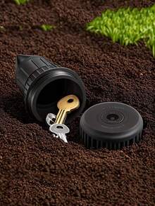 1pc/2pcs New Realistic Watering Can Shaped Plastic Storage Box, Prevent Loss Key/Coin Holder