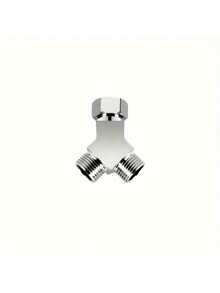 Y-Shaped 3-Way Splitter, 1 Inlet 2 Outlet Connector Adapter Water Diverter Valve Accessory, Suitable For Kitchen And Bathroom Faucets, Kitchen Faucet Diverter, Faucet Diverter, Water Flow Control, DIY Plumbing, Home Decor - Multicolor - View 9