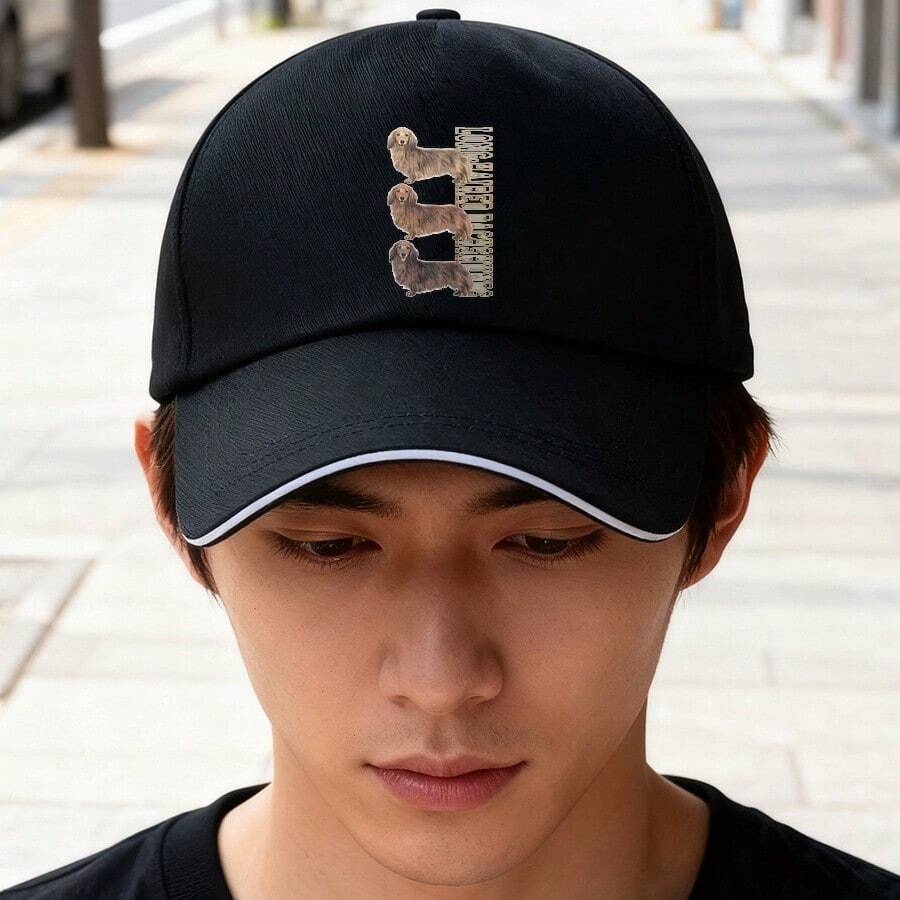 Men Baseball Cap - Black - View 1