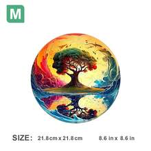 Christmas Colorful Peacock Gift Box Wooden Puzzle Alien Animal Puzzle Birthday Gift Home Decoration Unique Gift Home Interaction High Difficulty Game - Apricot - View 10