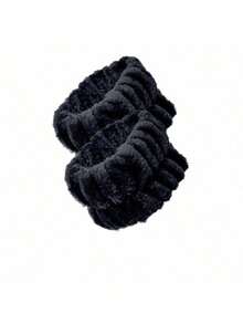 1pc Women's New Latte Sponge Cloud Top Knot Headband, Cute & Versatile, Wide Non-Slip Hairband For Autumn/Winter,Hairband,Hair Hoop Headbands, Skincare Headband ,Hair Band ,Diadema - Multicolor - View 15